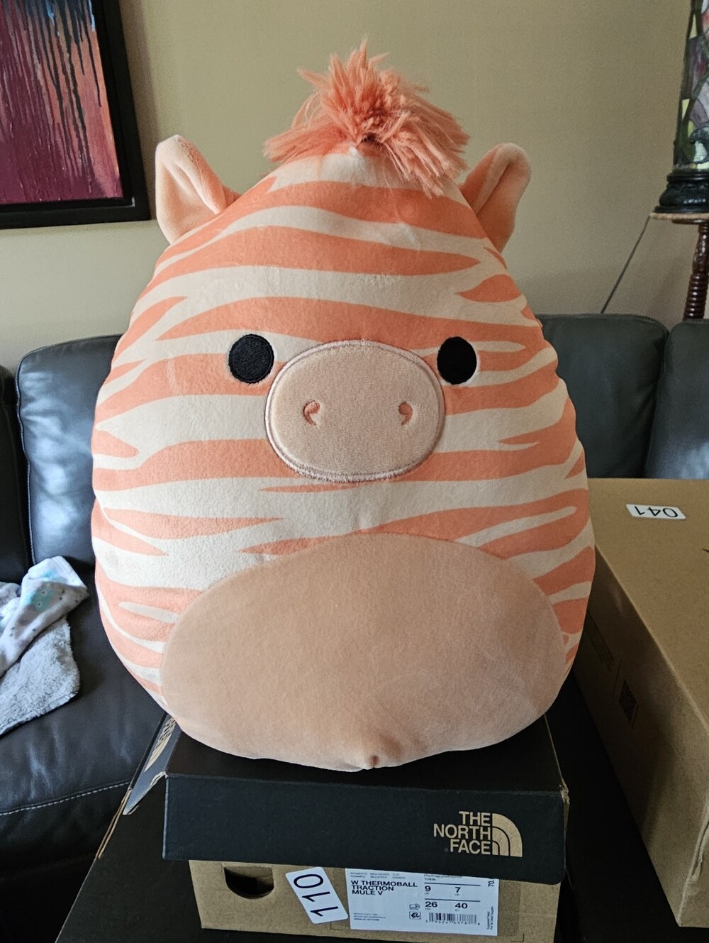 Squishmallows Josue Zebra Plush 11” In Peach Toy 3+